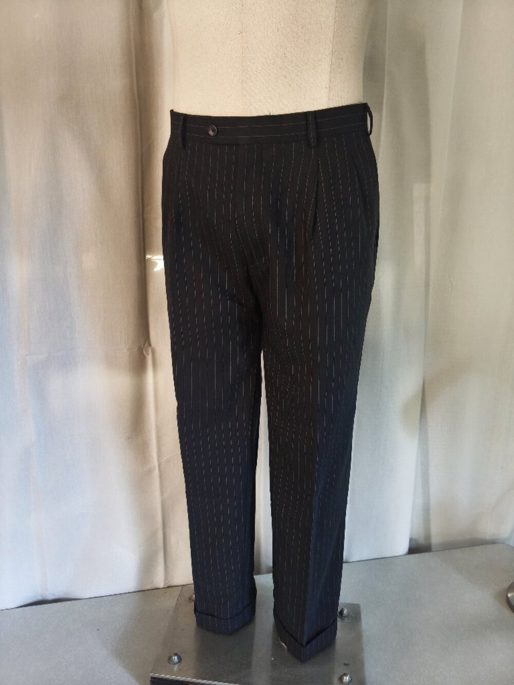 Emanuel Ungaro Pleated Trousers/ Size 34